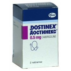 Dostinex (Cabergoline) 2tabs 0.5mg by Pfizer